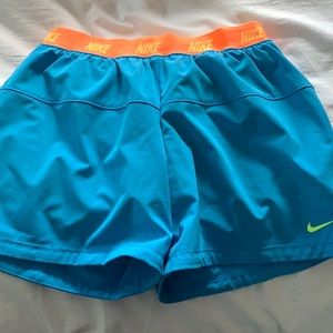 Nike built in spandex running shorts